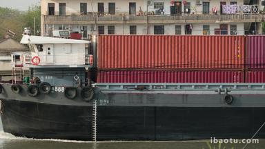 货船轮船运输船集装箱江河湖海